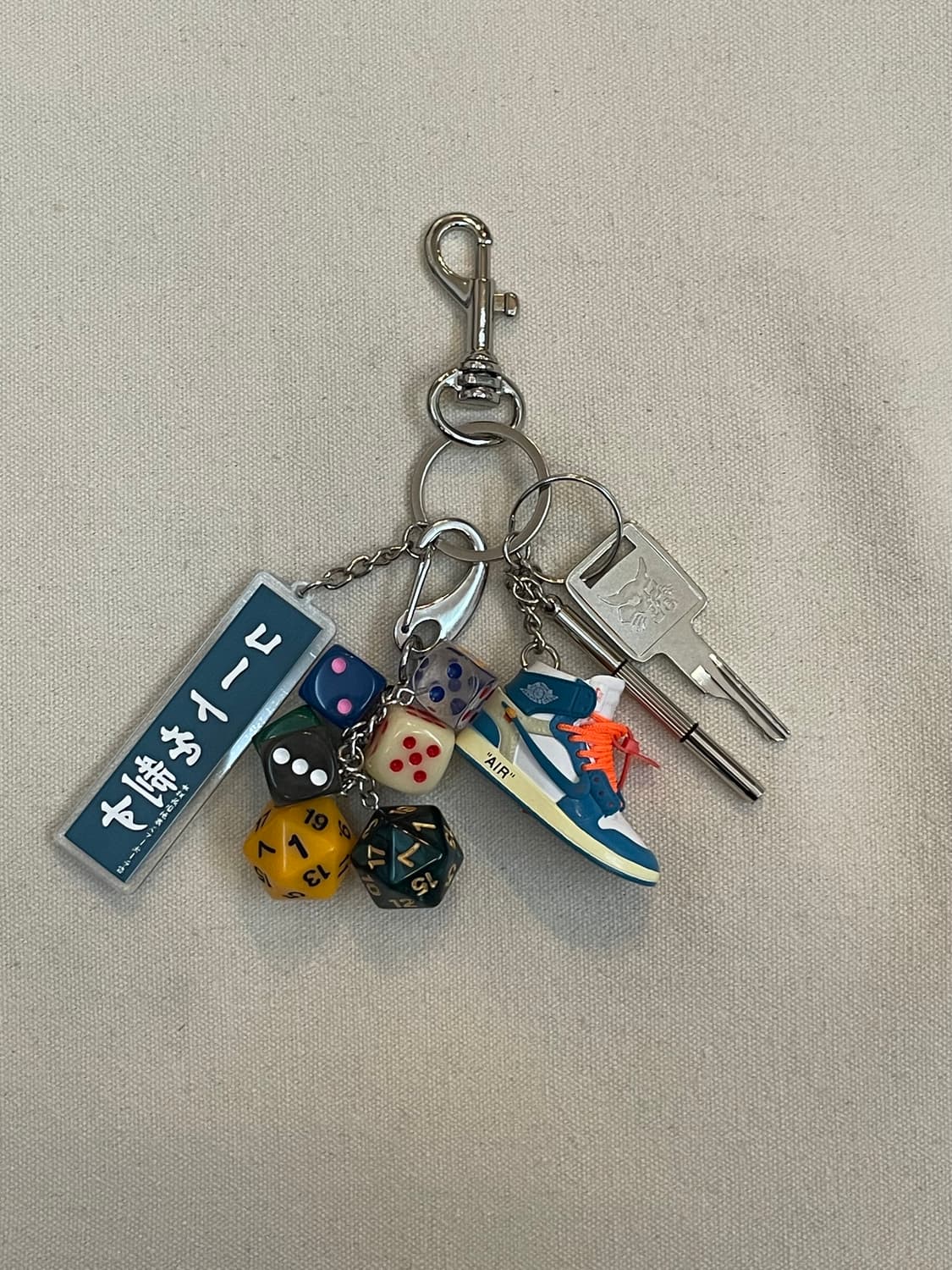 Gamer’s Luck Dice Keyring 상품이미지1