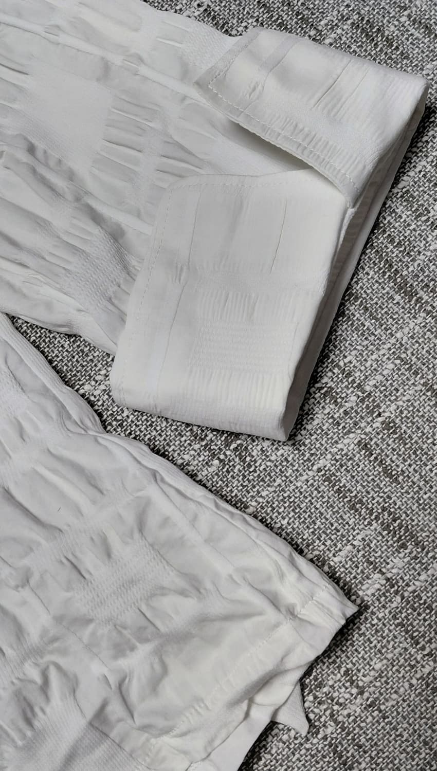 [MADE IN ITALY] NARACAMICIE 입체 링클 7부 셔츠 상품이미지10