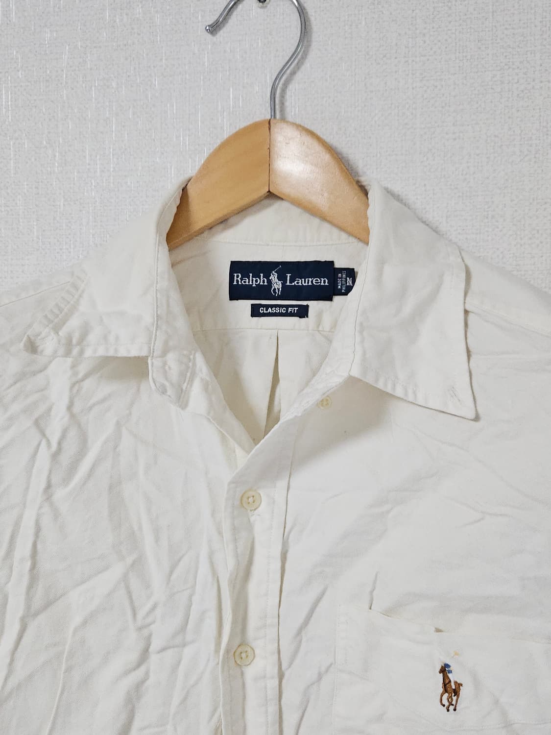폴로 랄프로렌 정품 옥스포드 셔츠 포니 클래식핏 M 상품이미지3