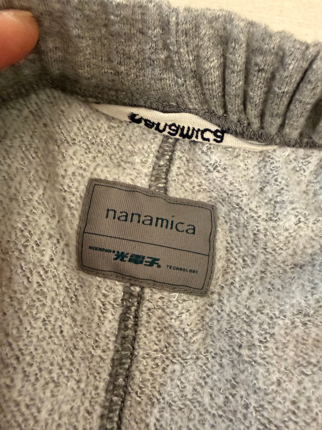 [32] nanamica 그레이 스웻 팬츠 상품이미지2