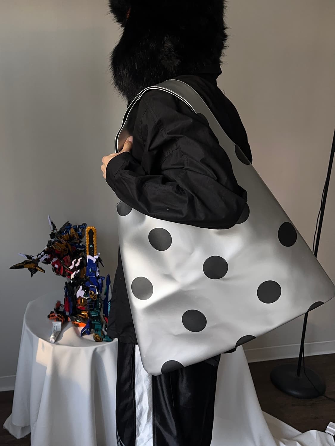 Chemical Sports 실버 도트 백 상품이미지1