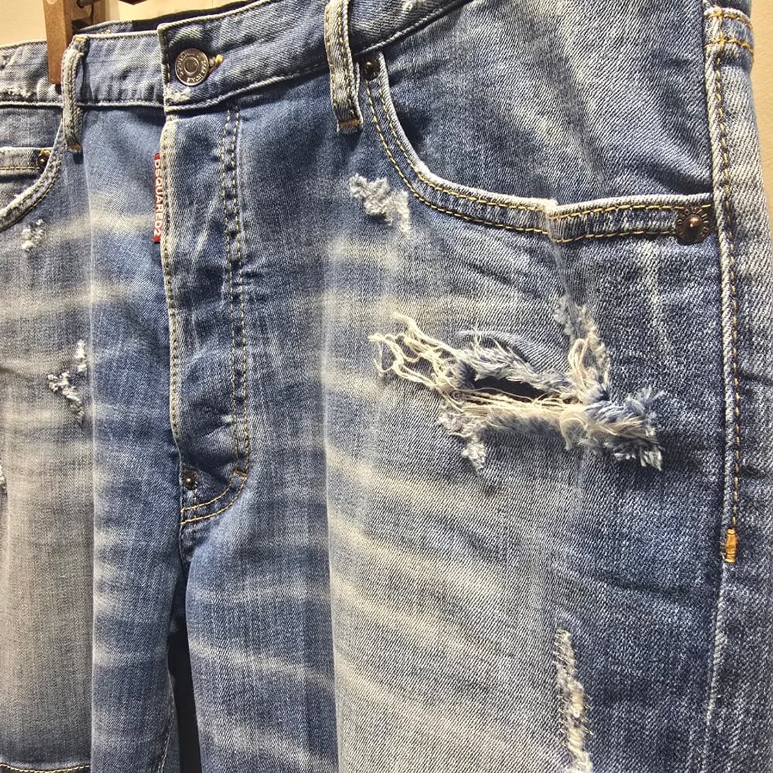 [중고/정품] 디스퀘어드 데님 숏팬츠 52 상품이미지3