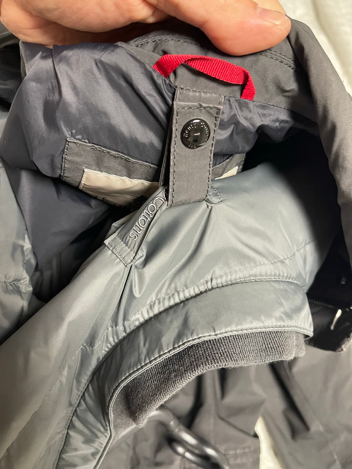 코오롱 헨리 코튼 2way자켓 차콜 100 상품이미지8