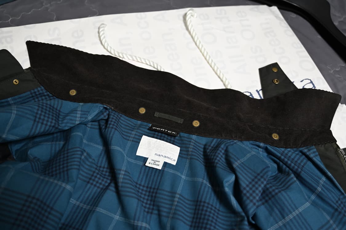 [XL] 나나미카 퍼텍스 언리미티드 필드 자켓 다크 올리브 색상 상품이미지6