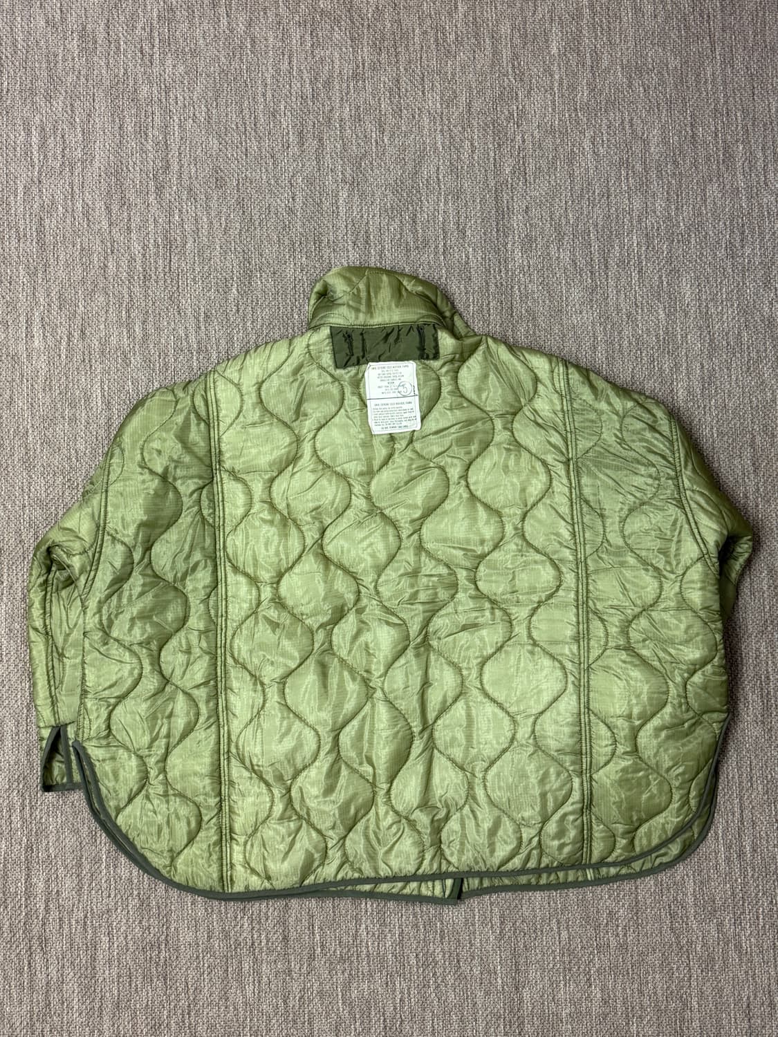 77circa 나나나나서카 라이너 퀼팅 오버 자켓 상품이미지4