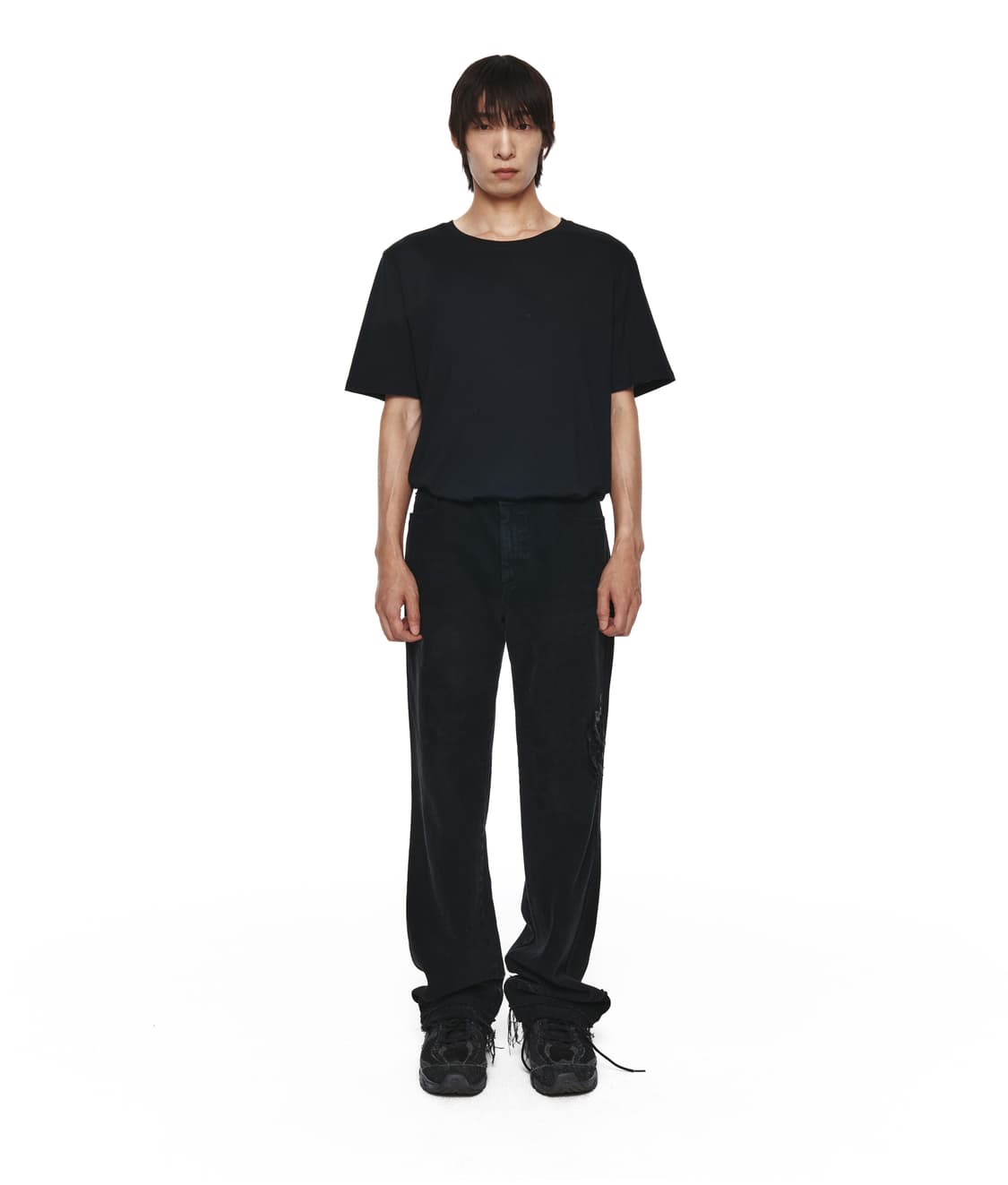 Xlim ep8 04 trousers black (M) 상품이미지1