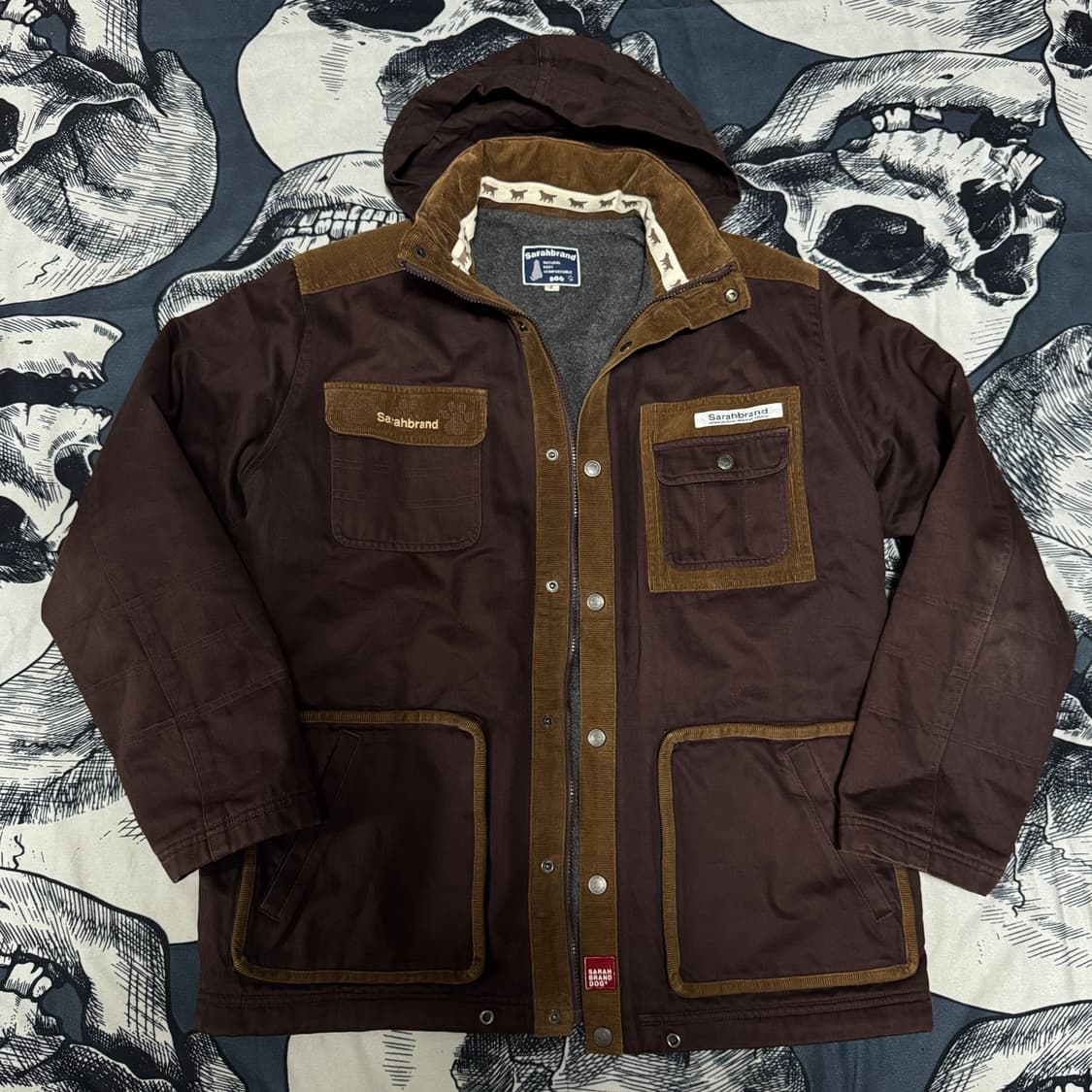 일본 빈티지 sarah brand 댕댕이 자켓 2사이즈  상품이미지2