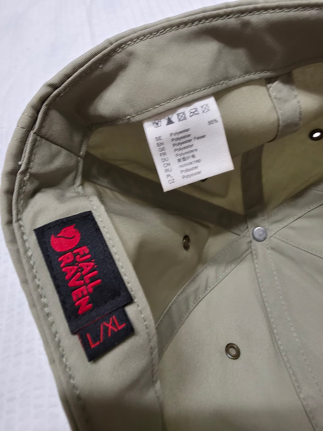 피엘라벤 올리브색상 모자 볼캡 L/XL 사이즈 상품이미지7