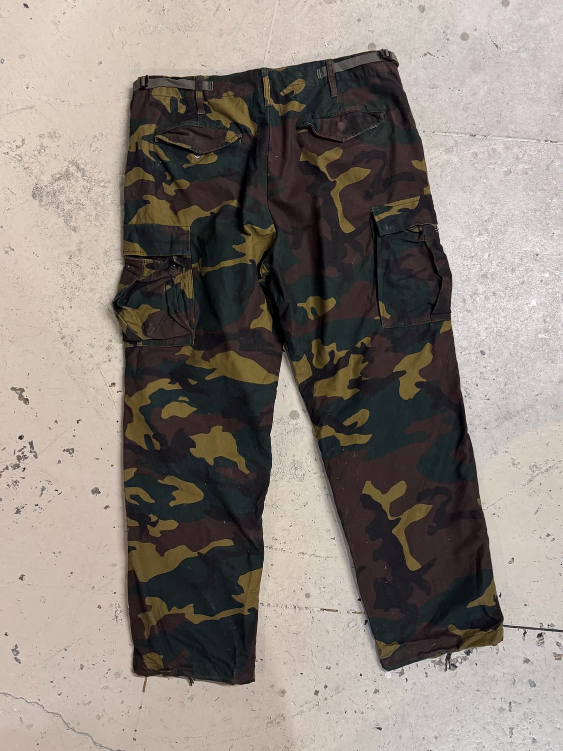 백넘버 밀리터리 카모 카고팬츠  상품이미지3