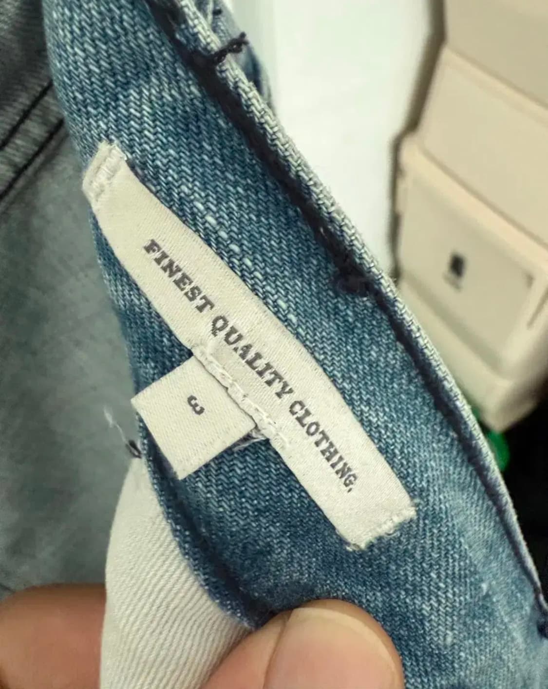 아워셀브스 24ss 릴렉스드 데님 블리치 3사이즈 상품이미지4