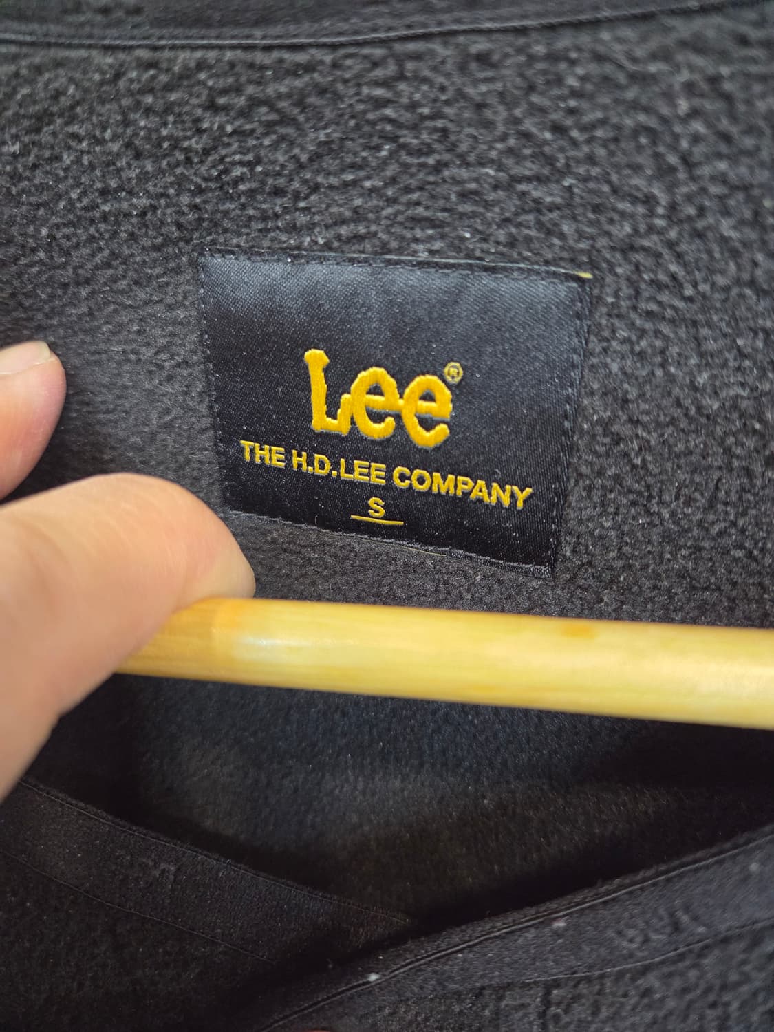 Lee 폴라플리스 노카라 가디건 자켓 s 오버핏  상품이미지3