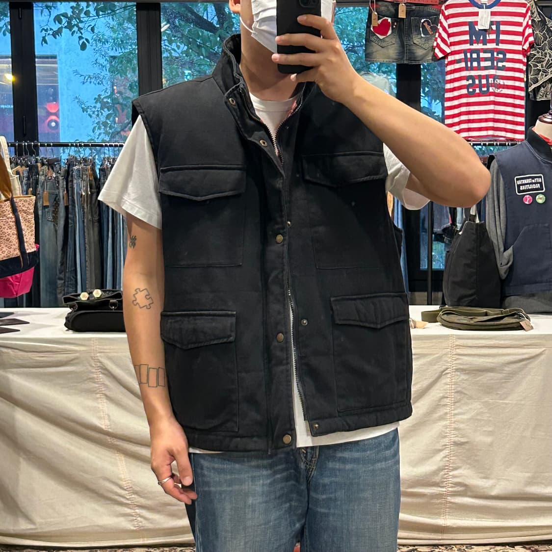 XL) Craftsman 크래프트맨 USA 워크 베스트 패딩 조끼 상품이미지9