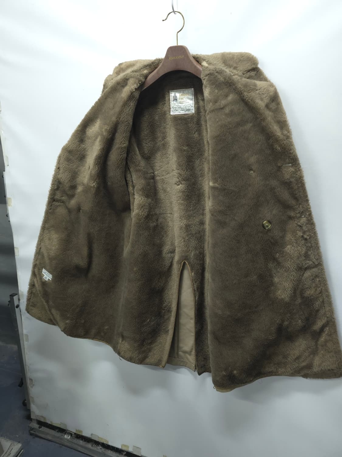 런던포그 70's 남성 빈티지 퍼 더블 코트(절대못구함) 상품이미지5