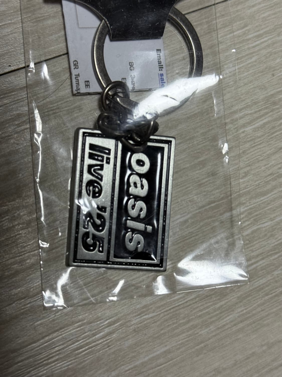 공식 오아시스 라이브25 키링 상품이미지4