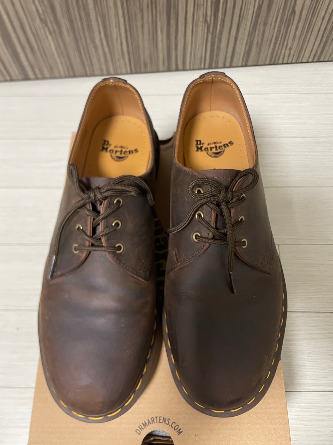 [290] 닥터마틴 1461 크레이지호스 빈티지브라운 상품이미지4
