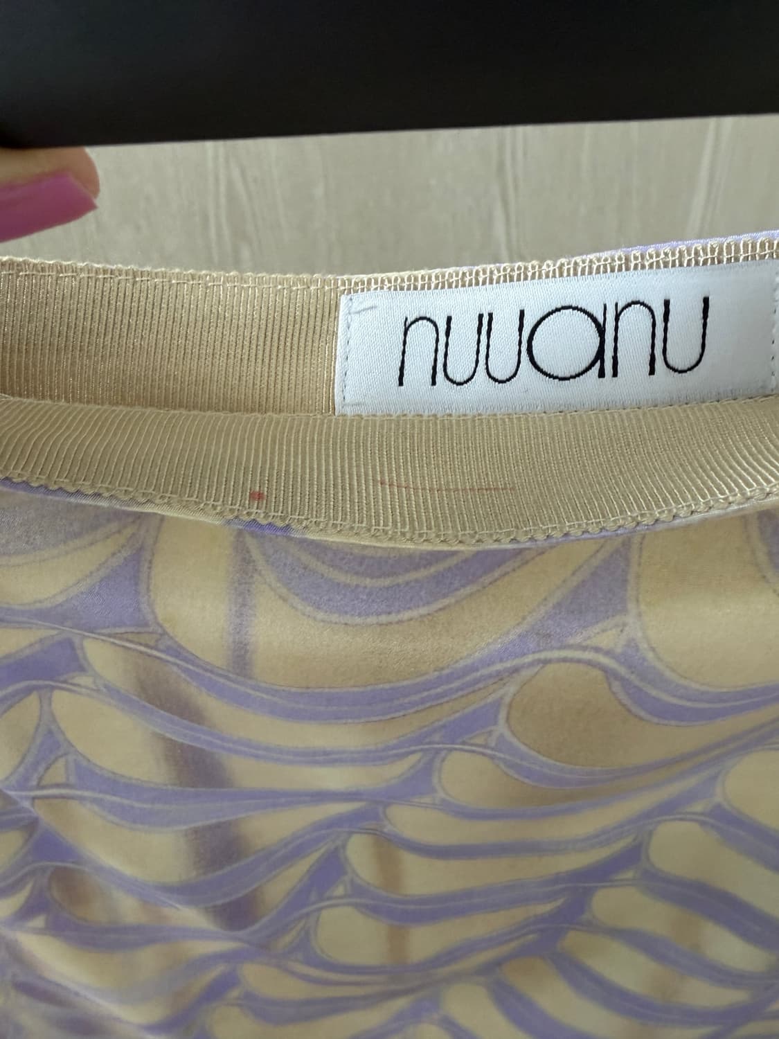 Pumila Skirt_Lavender 누아누 상품이미지2