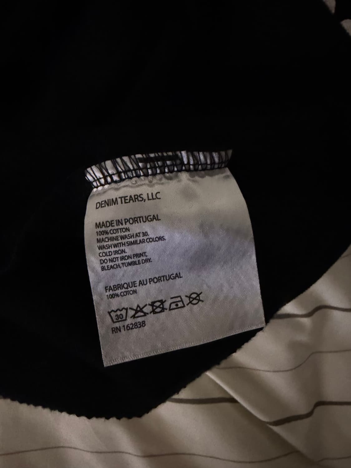 데님티어스 블랙 후디 상품이미지4