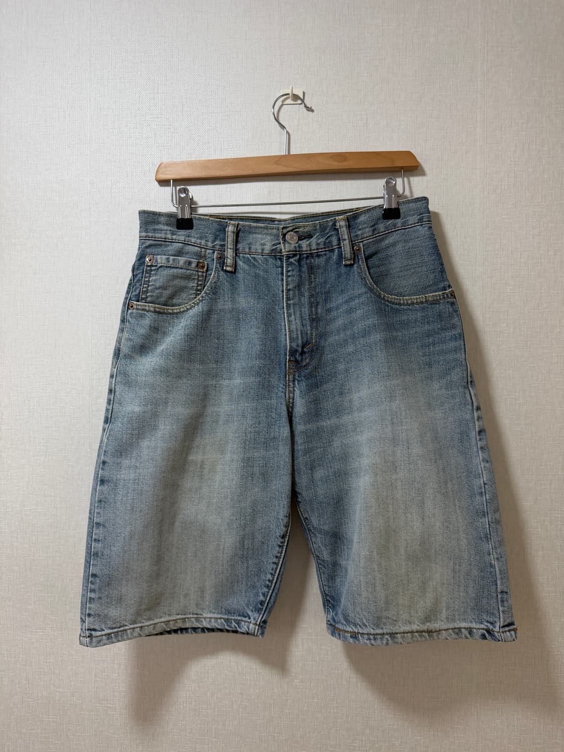 리바이스 569 데님반바지 상품이미지1