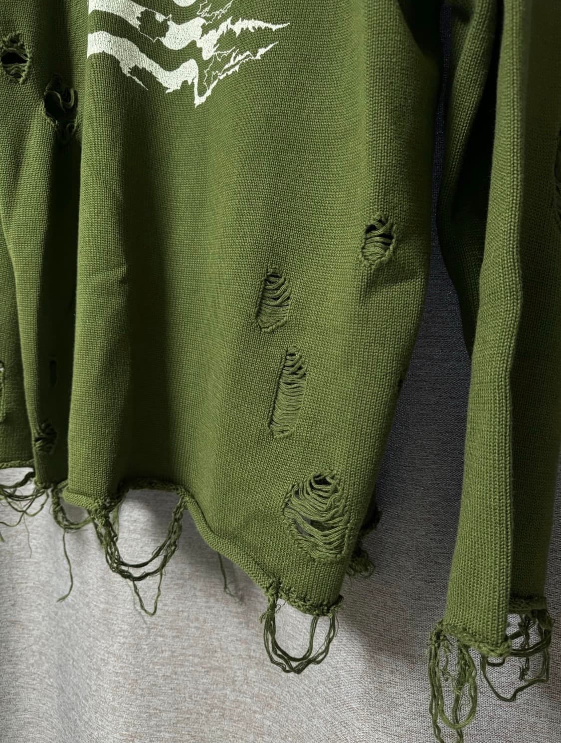 KAMIYA 성조기 니트 상품이미지3