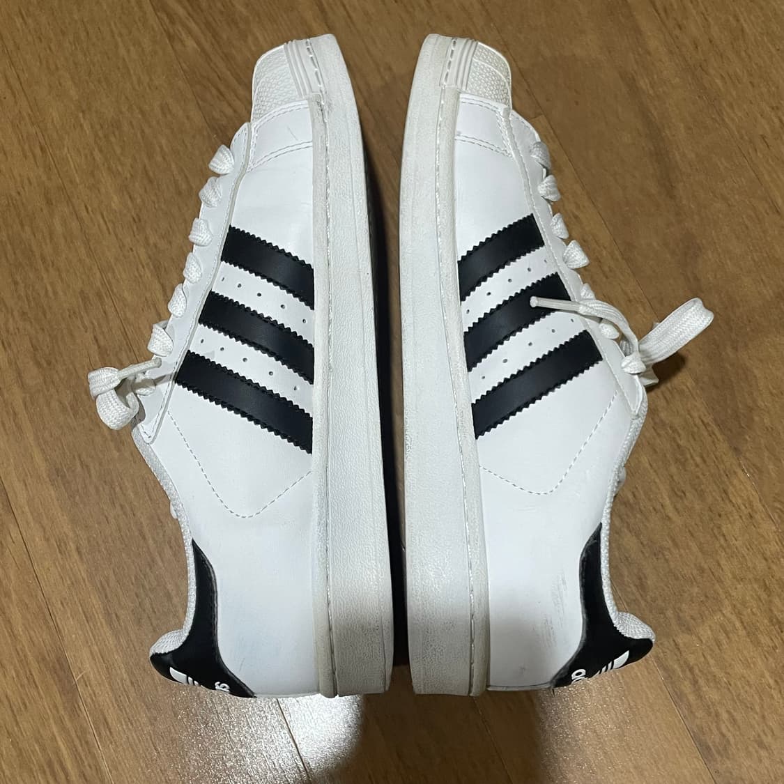 아디다스 슈퍼스타 흰검 245-250 상품이미지6