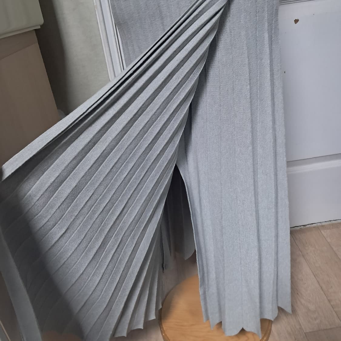 g studio 지스튜디오 니트 플리츠 롱 스커트 55 상품이미지3