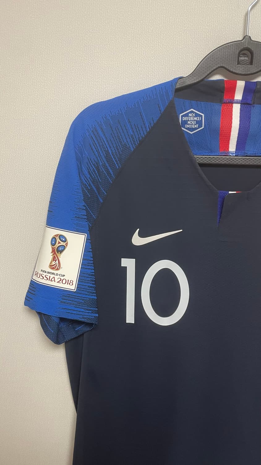[어센틱] 나이키 18-20 프랑스 국대 홈 킬리안 음바페 유니폼 판매 상품이미지4