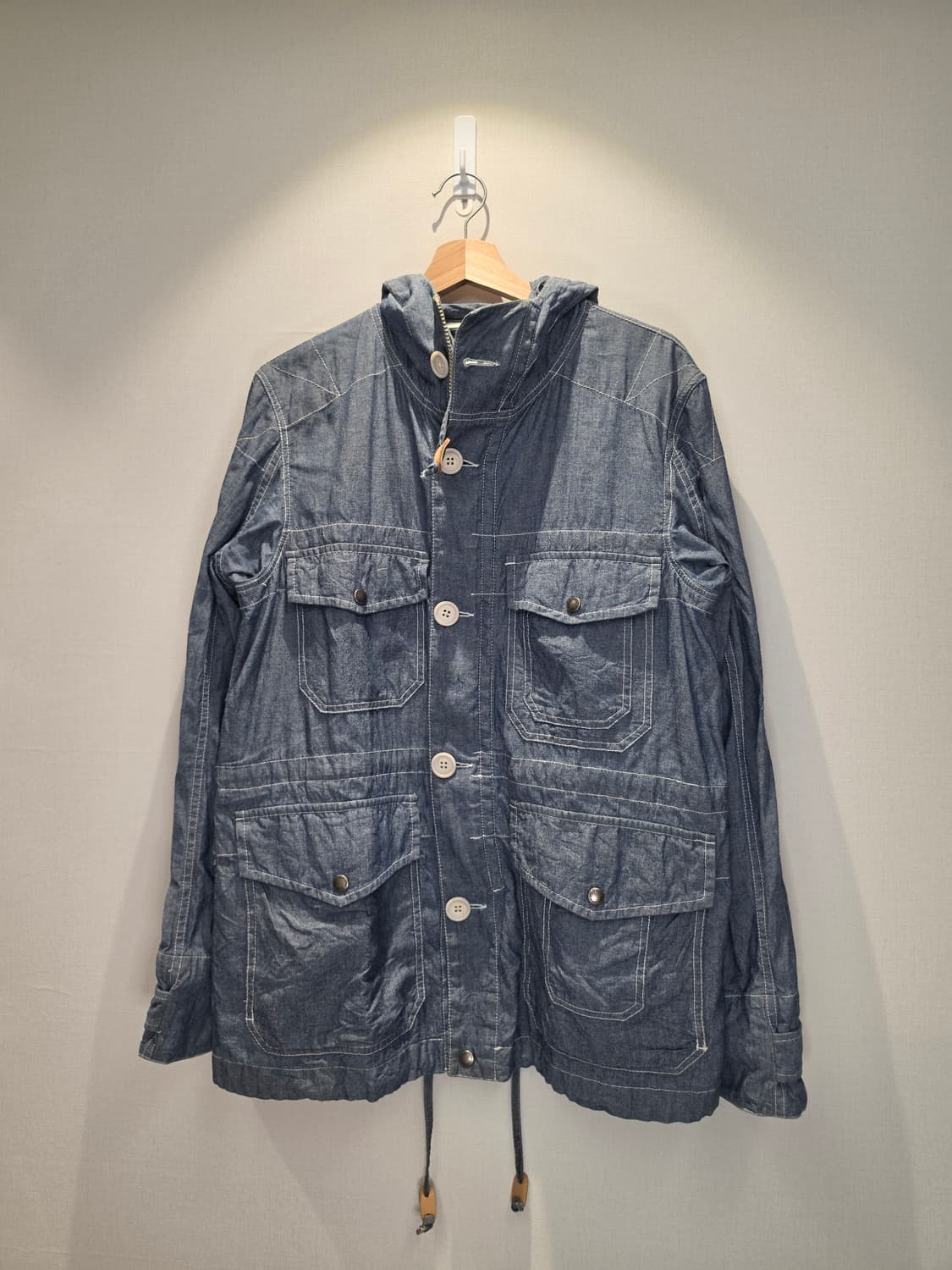 engineered garments 엔지니어드 가먼츠 샴브레이 자켓 상품이미지1