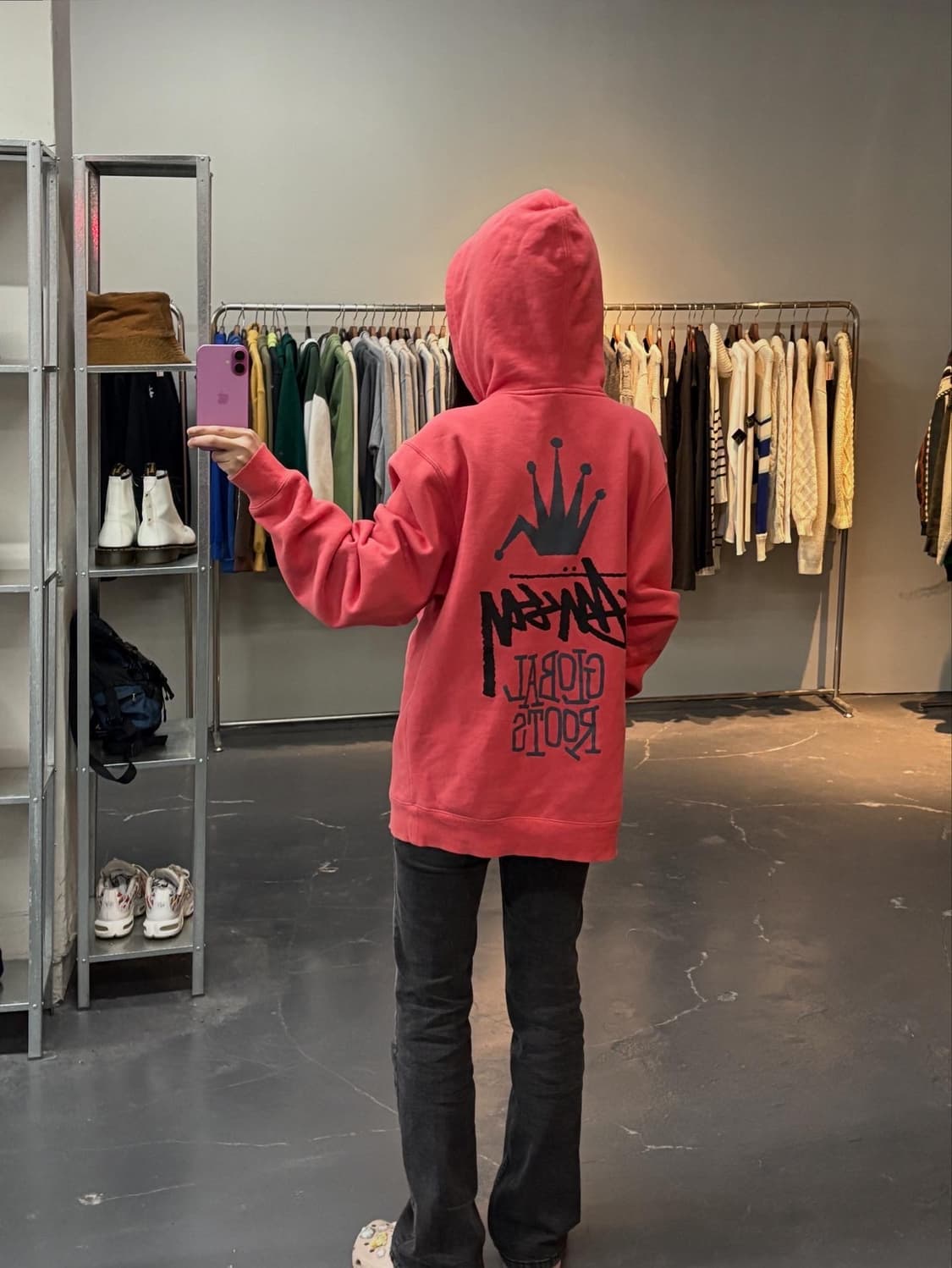 스투시 글로벌 루즈 후디스웨트셔츠 A2797 상품이미지1