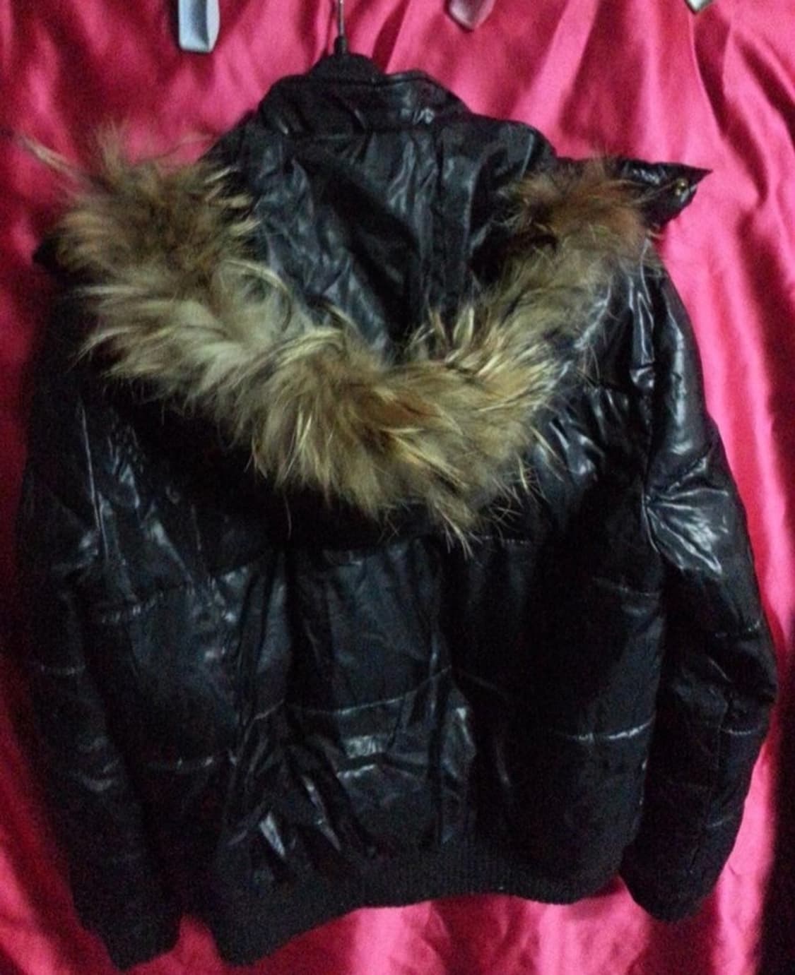 메이폴 여성 솜패딩 블랙 유광 85 상품이미지2