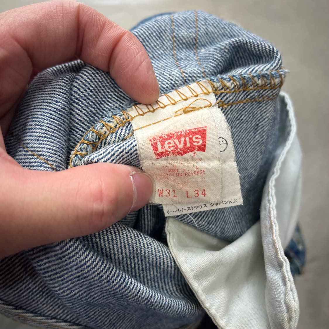 [30.5] 90’s 리바이스 510-0217 jeans 상품이미지4