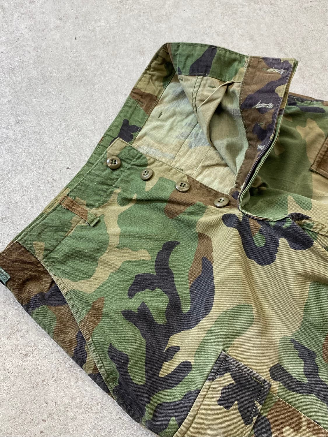 [S] 90s U.S.ARMY 미군 우드랜드 BDU 카고팬츠 상품이미지5