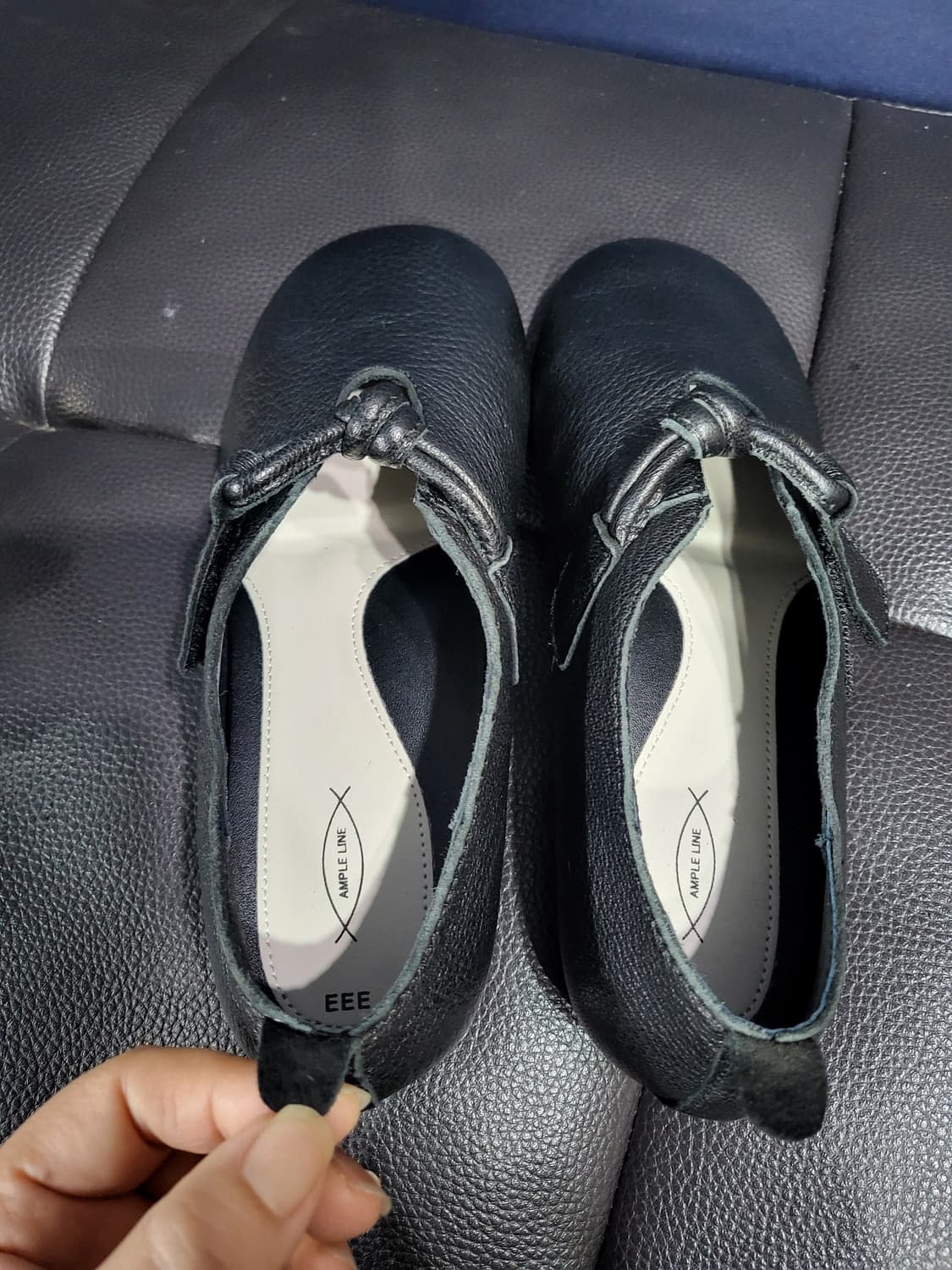 앰플라인 메리제인 양가죽 슈즈(새상품) 상품이미지2