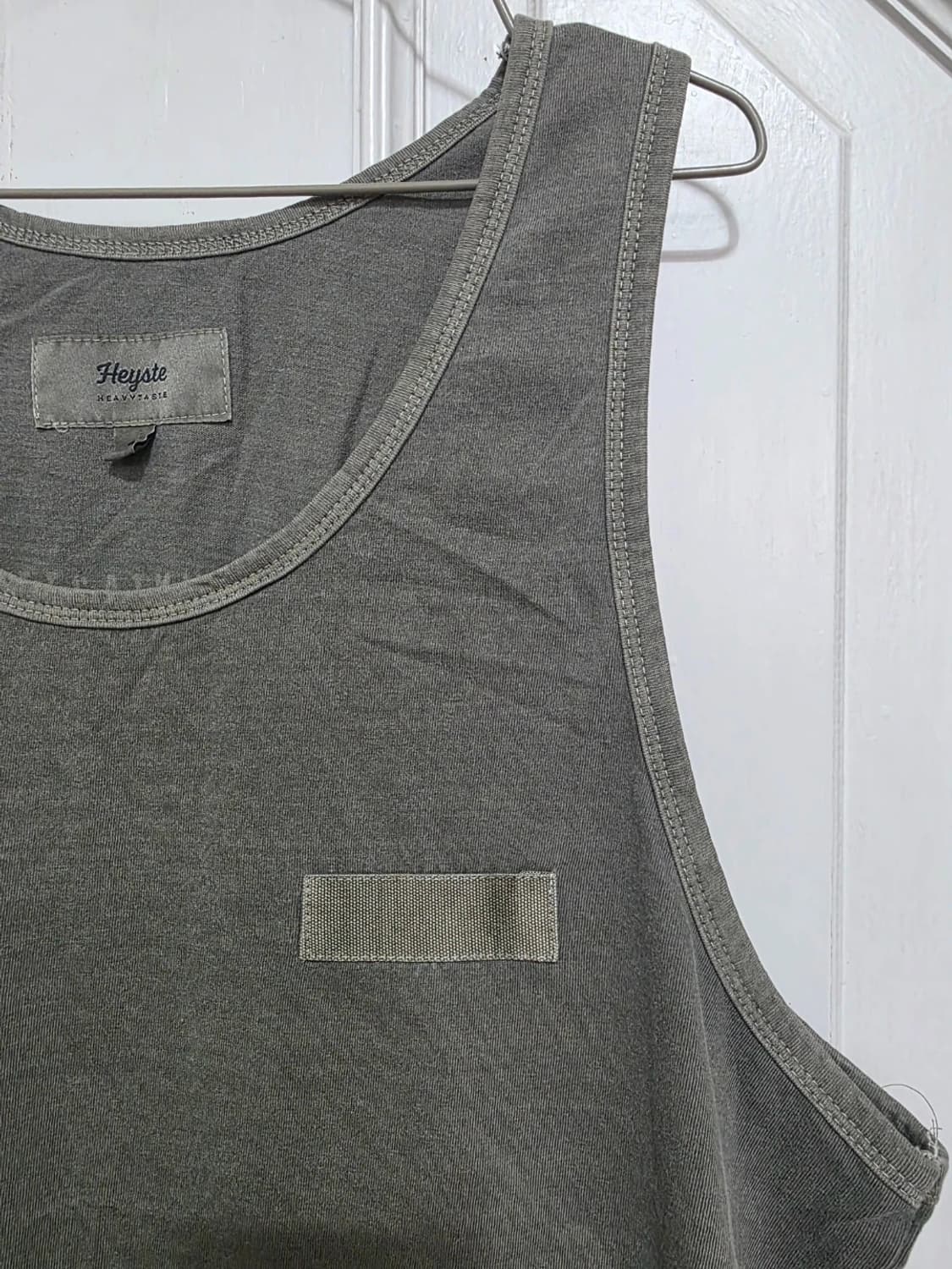 헤이스트 빈티지 워싱 슬리브리스 나시 1사이즈 상품이미지4