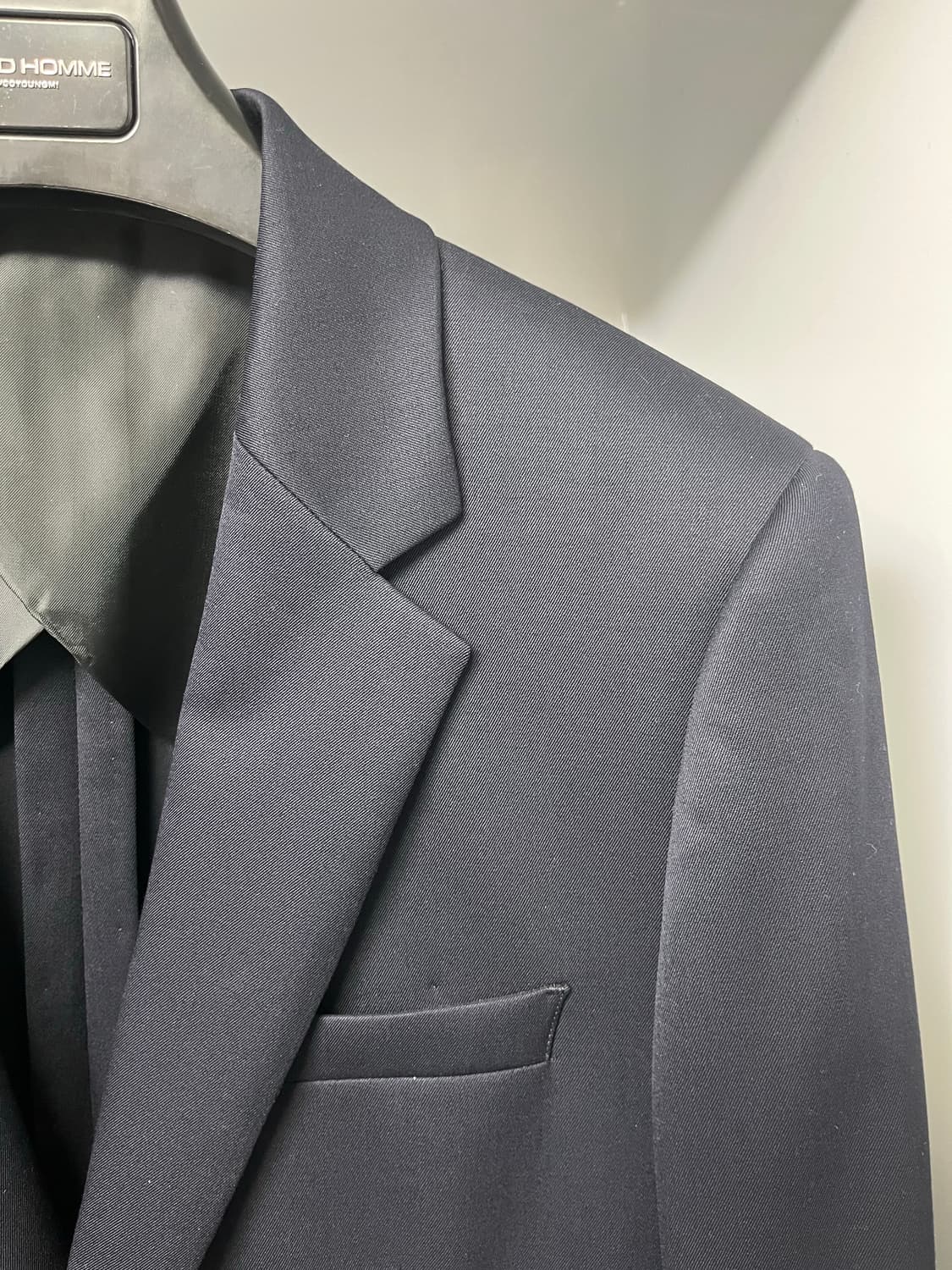 솔리드옴므 네이비 봄가을 블레이져 95사이즈 상품이미지3