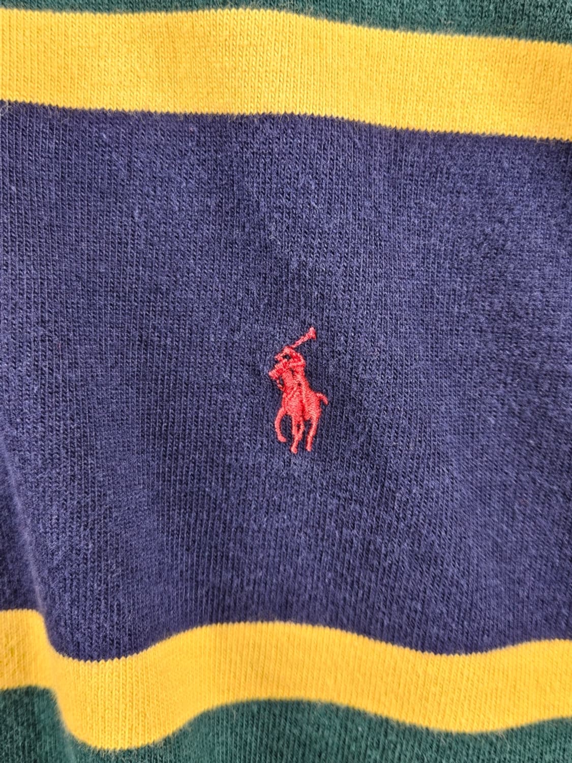 폴로랄프로렌 크롭 커스텀 스트라이프 럭비 티셔츠 (2XL) / 11419 상품이미지7