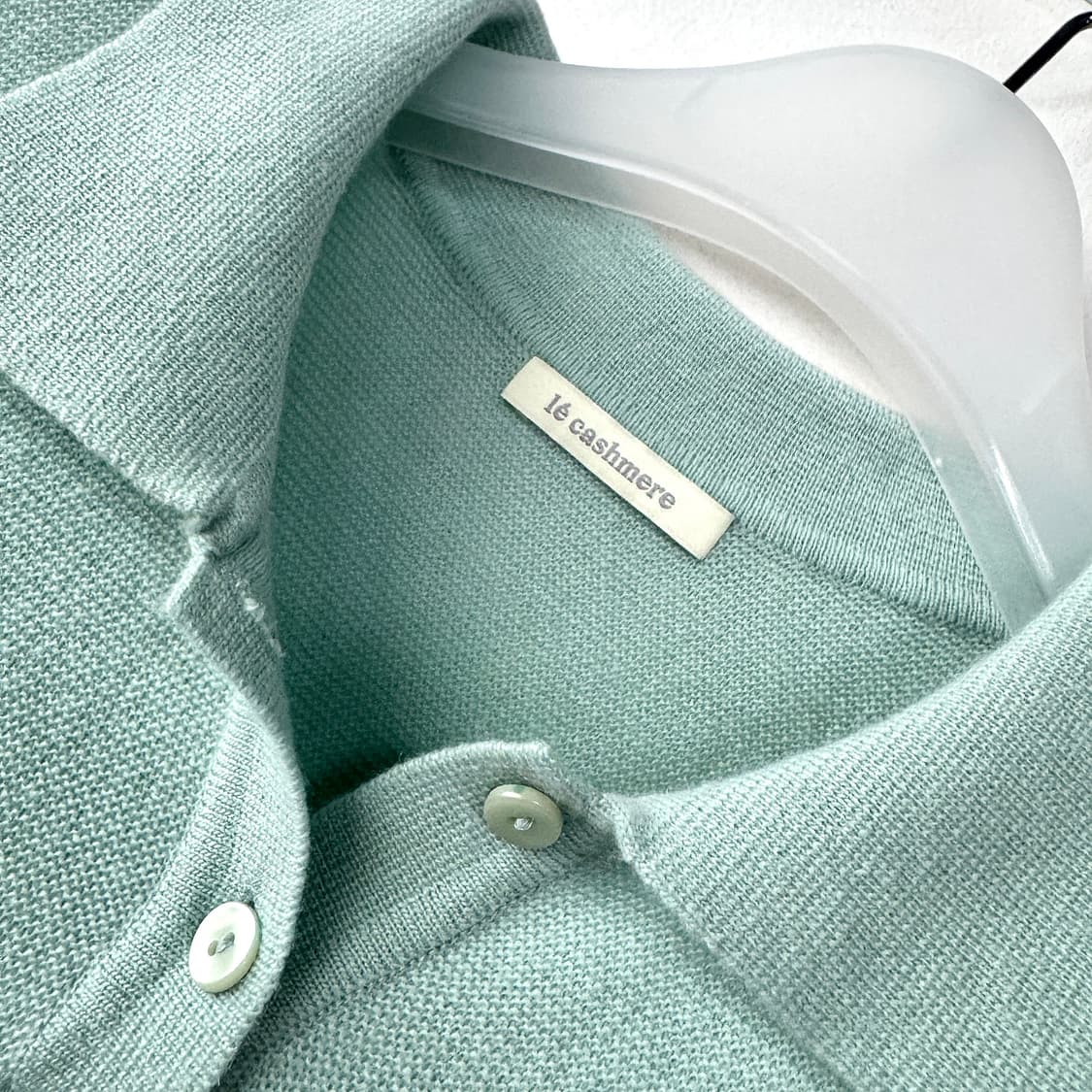 르캐시미어 캐시미어 니트 칼라 풀오버 상품이미지2