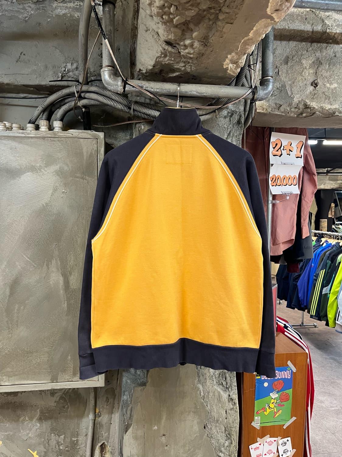 미즈노 배색 져지 옐로우 XL #csz3021 상품이미지2