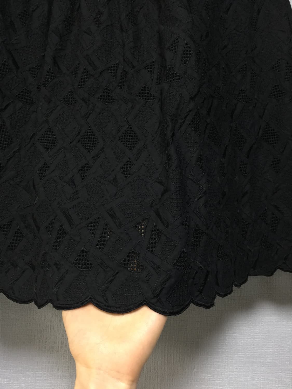 Ehka sopo punching lace skirt 상품이미지7