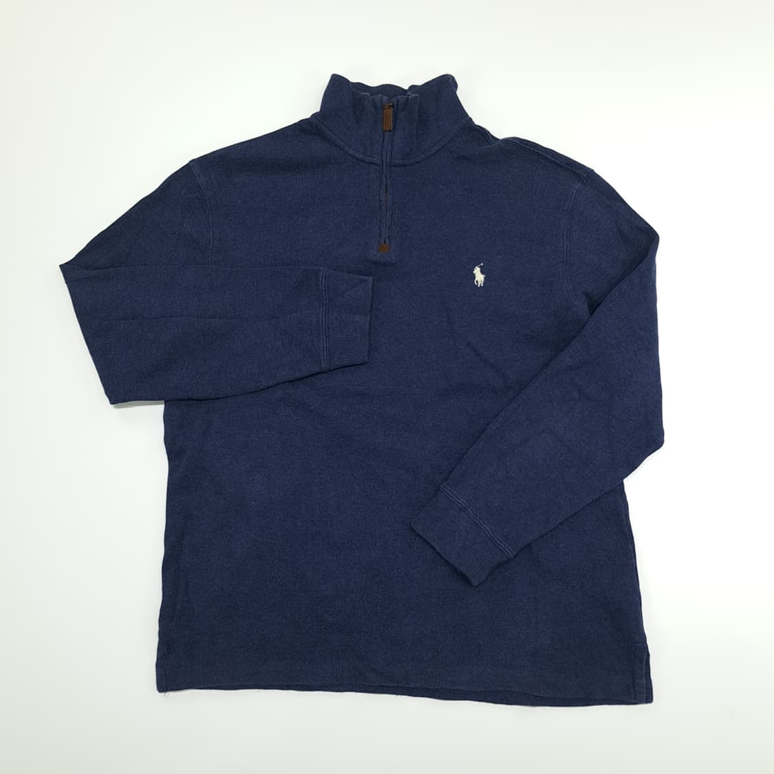CN791 M 폴로 랄프로렌 로얄네이비 하프집업 긴팔 니트 스웨터 상품이미지2