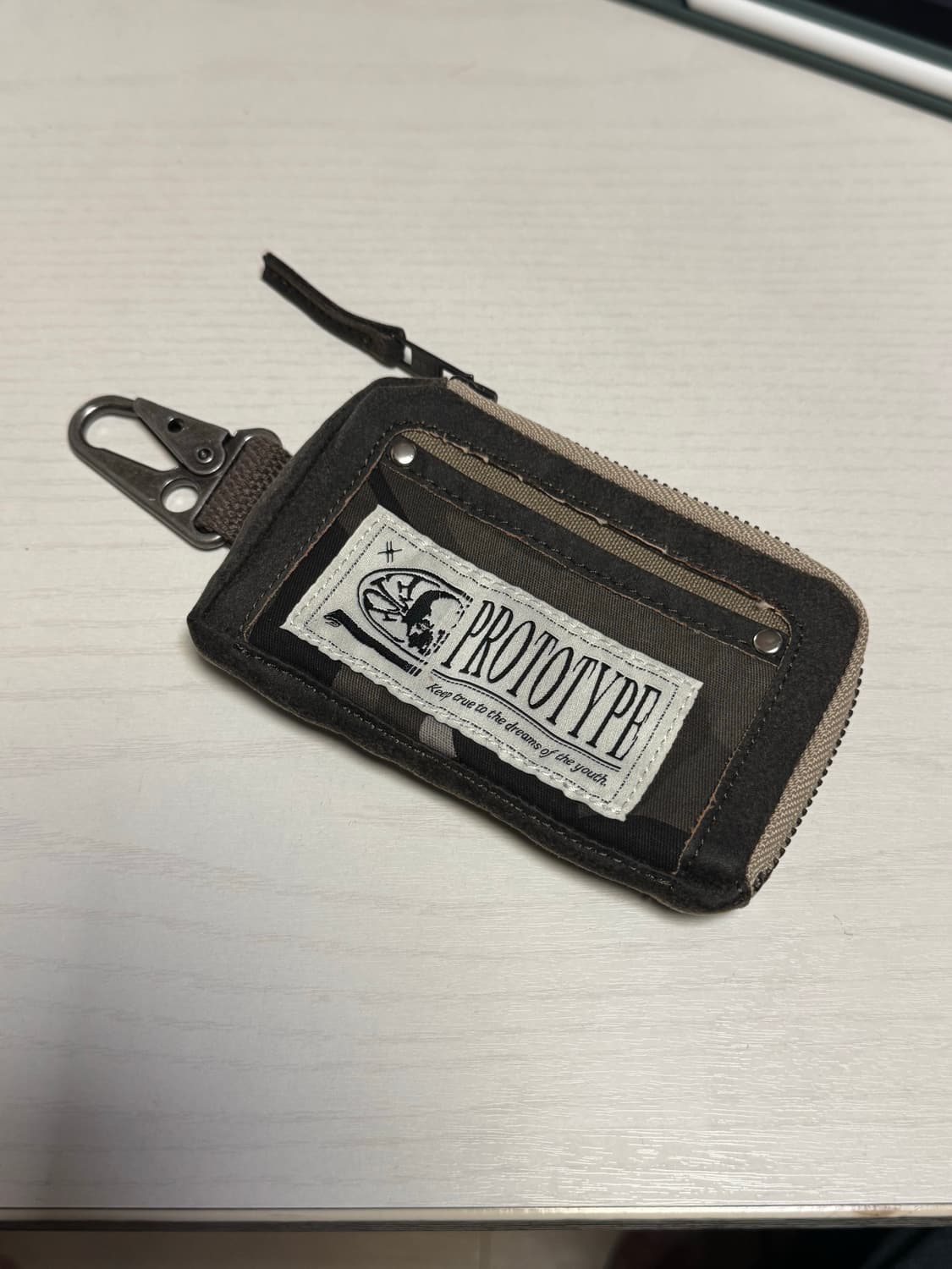 ETCE prototype pouch keyring 2.0 Brown 상품이미지2