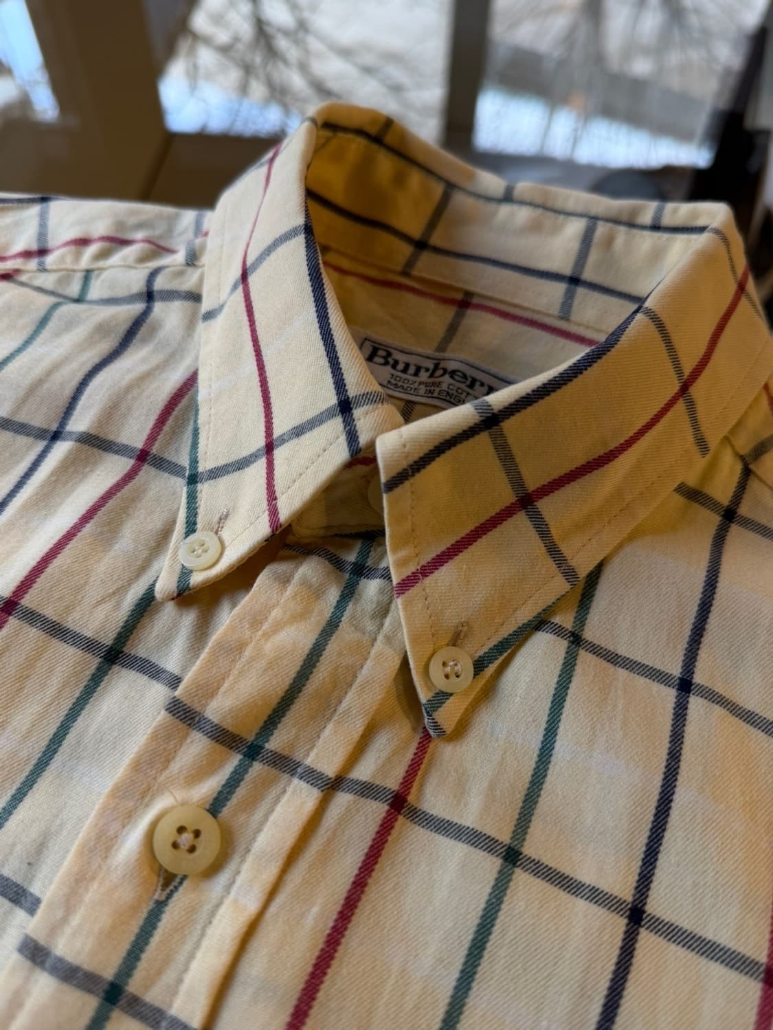 버버리 버튼다운 셔츠 95 상품이미지8