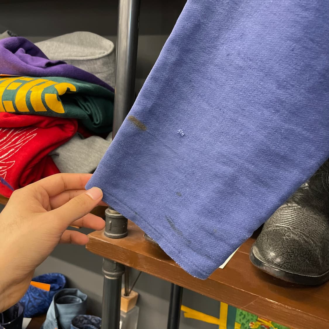 50s-70s 프렌치 워크 자켓 / 빈티지 초어 자켓 워크 웨어 상품이미지5