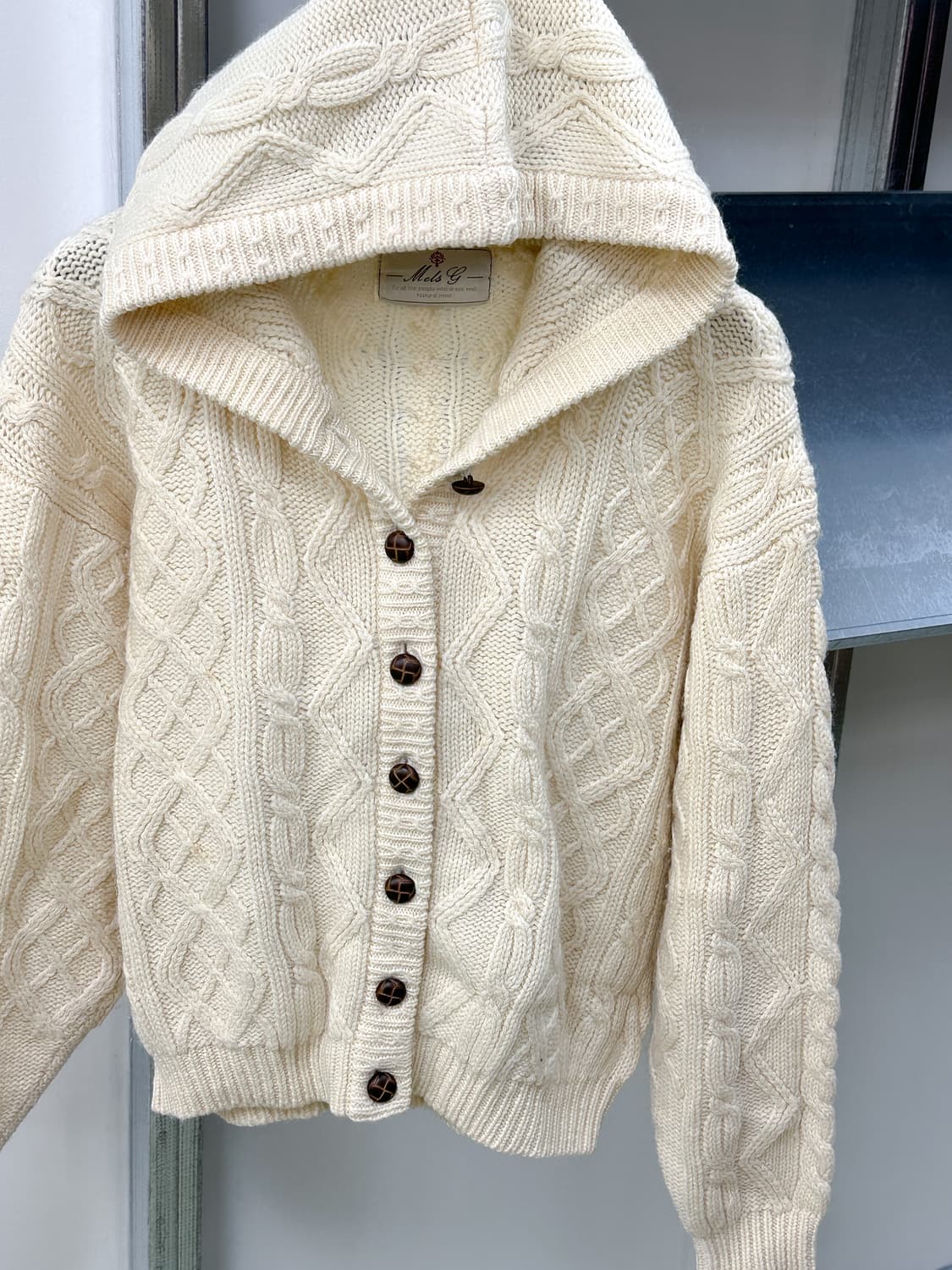 ivory cable hd cardigan 상품이미지4