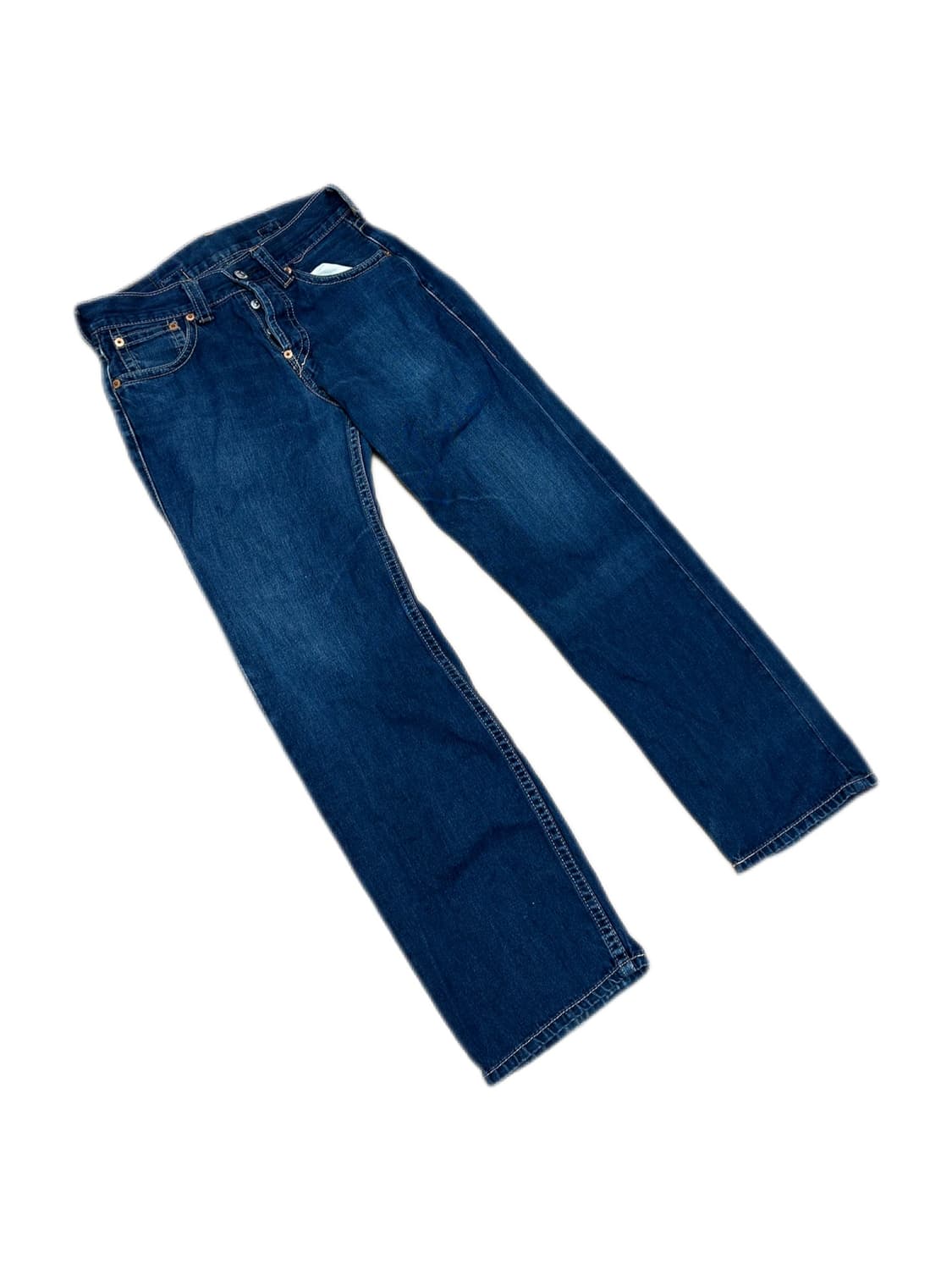 리바이스 902 버튼 신치백 루즈 스트레이트핏 데님팬츠 상품이미지1