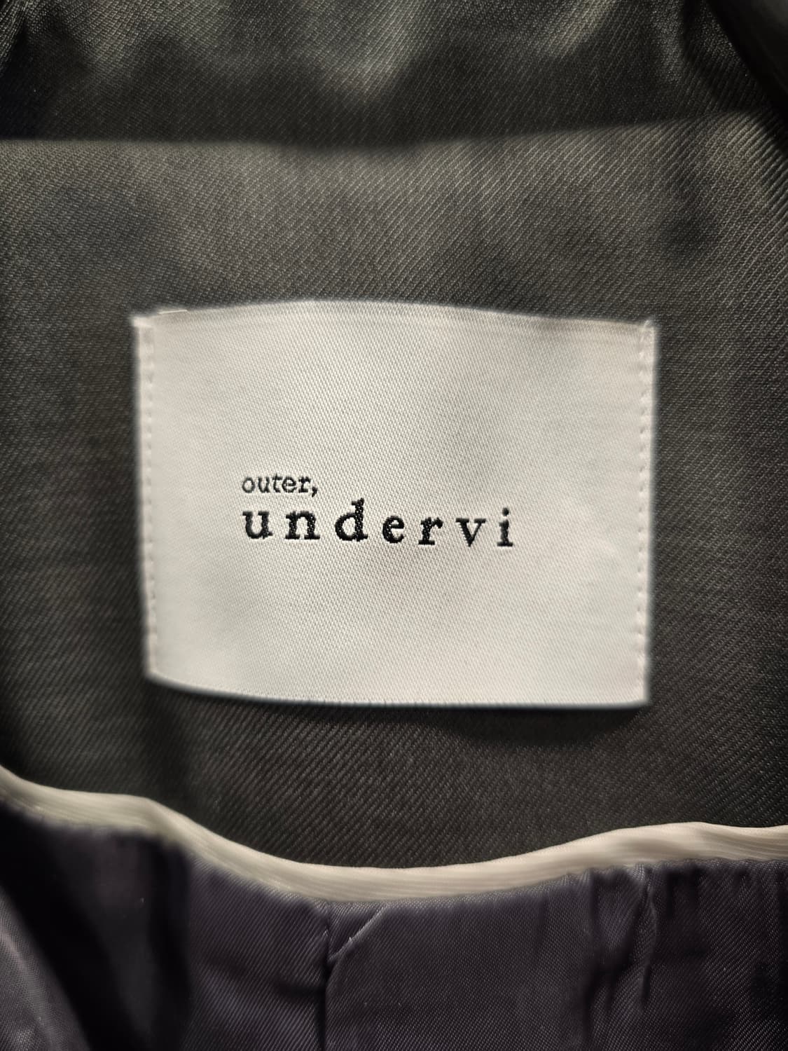 거의새거) 언더비 undervi 크롭 자켓 55~66 상품이미지6