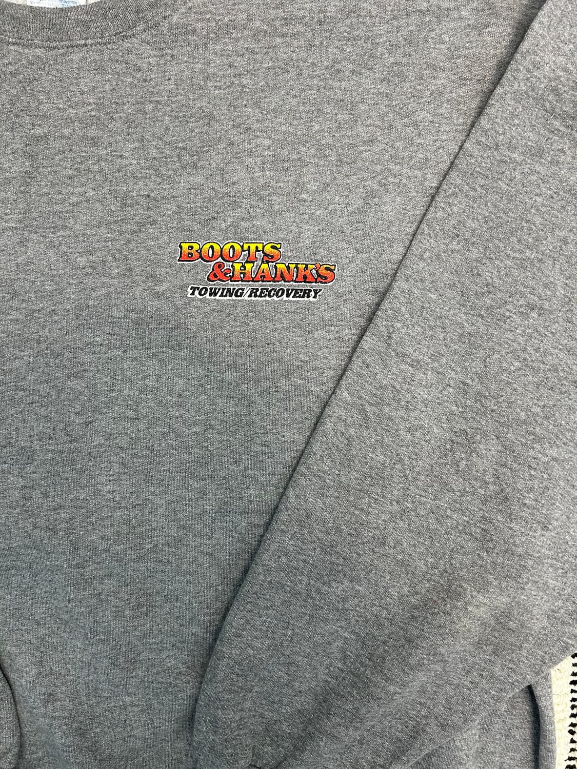 져지스 프린팅 그레이 맨투맨 상품이미지5