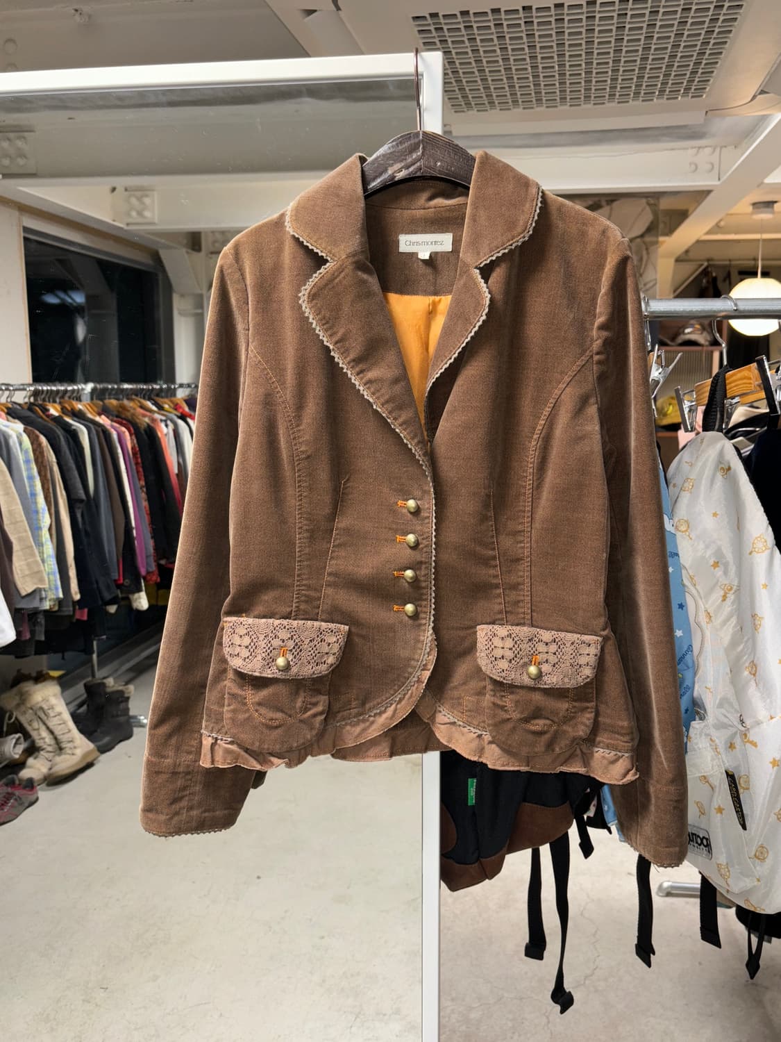 Chris montez 레이스 자켓 상품이미지2