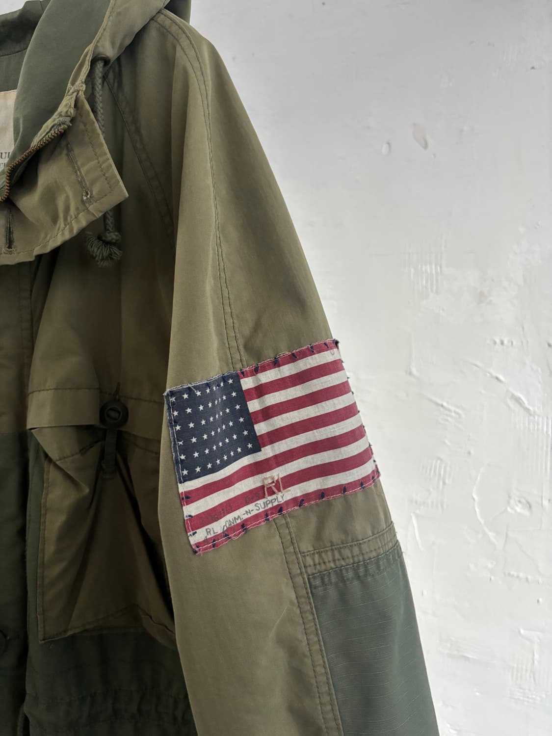 Denim&supply 데님 앤 서플라이 랄프로렌 밀리터리 야상 후드 자 상품이미지6