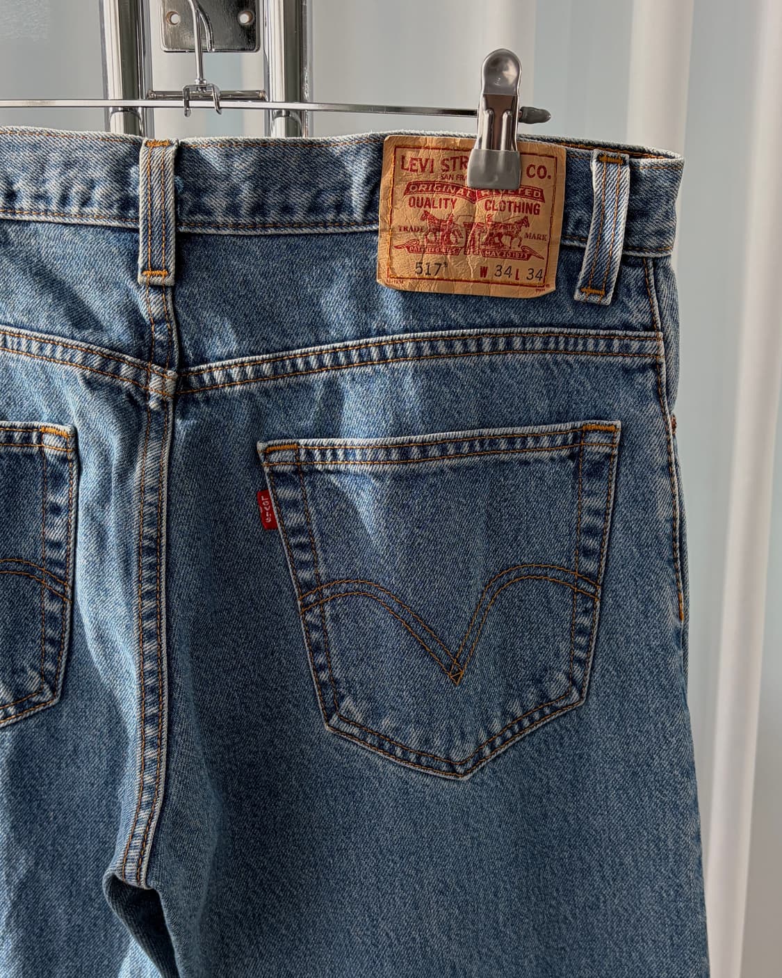 [34인치]리바이스 00s 517 부츠컷 데님 팬츠 상품이미지5