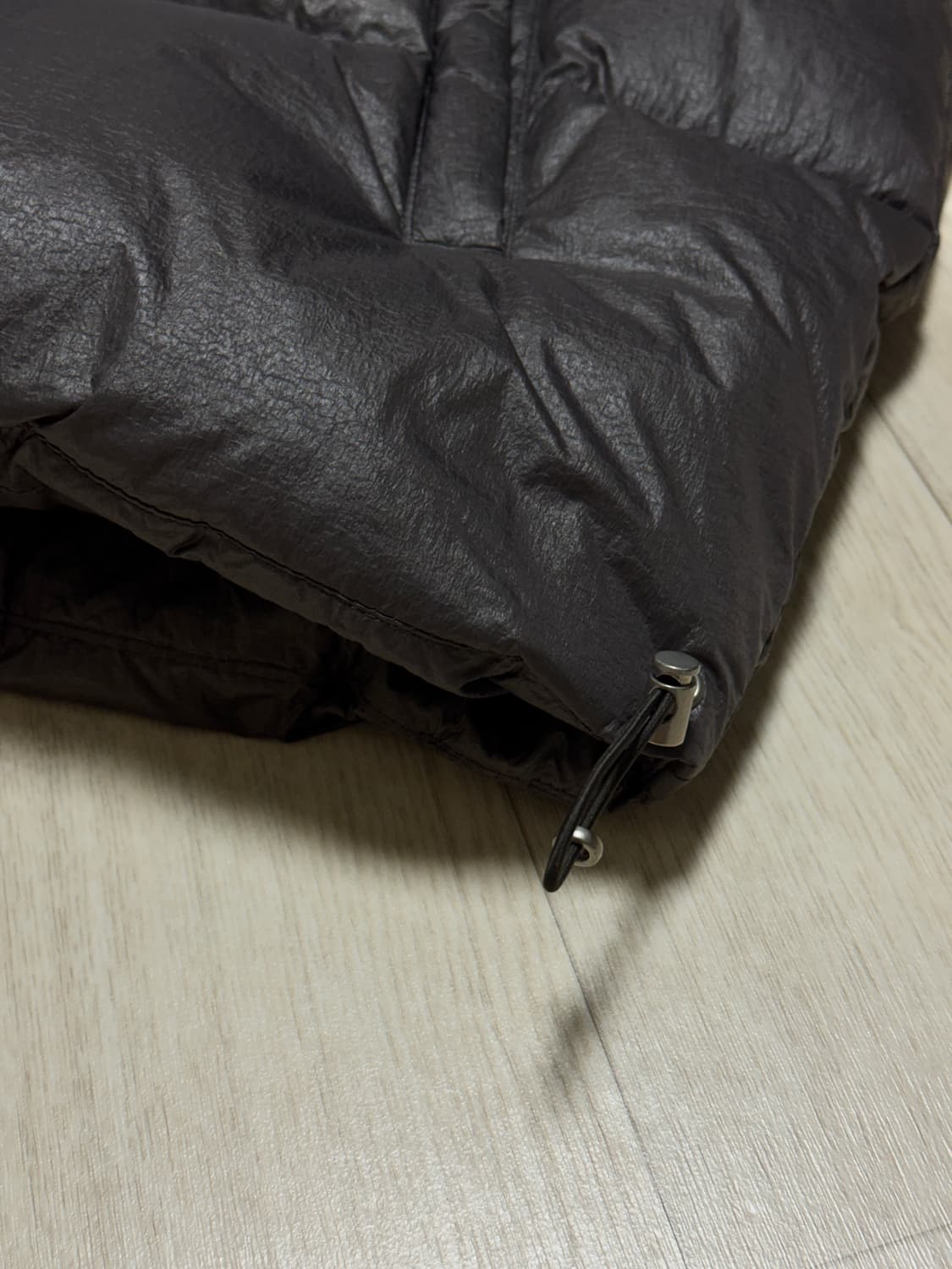 인사일런스 크랙 더블 레이어 다운 자켓 Brown L 상품이미지3